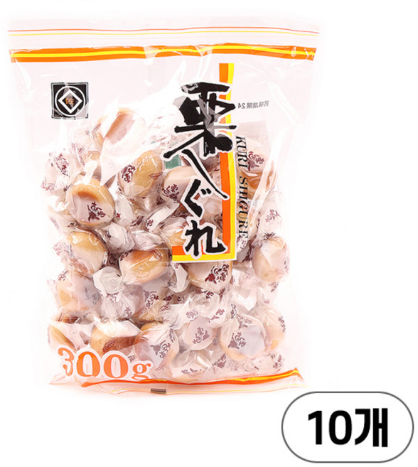 인기간식 쿠리시구레 일본과자 밤만쥬, 300g, 1개