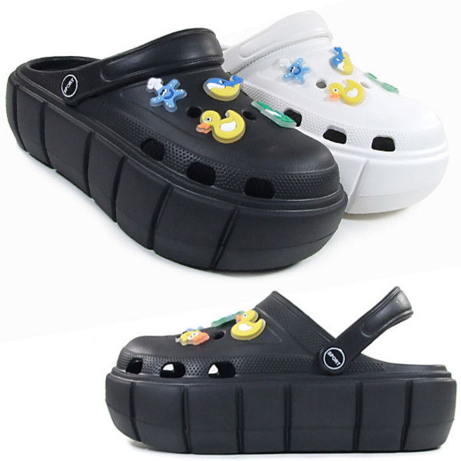 [슈엔몰] PK5016 / 5cm통굽 여성 eva 여름 샌들 슬리퍼 아쿠아슈즈 펀칭 신발