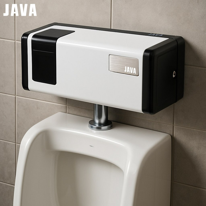 티에스자바 소변기센서 소변감지기 남자 화장실 G-TU120B 무선 배터리식 오줌센서, 1세트