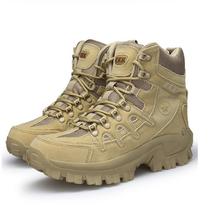 남성 사막화 전투화 군화 작전화 해병대 미군화 오프로드 부츠