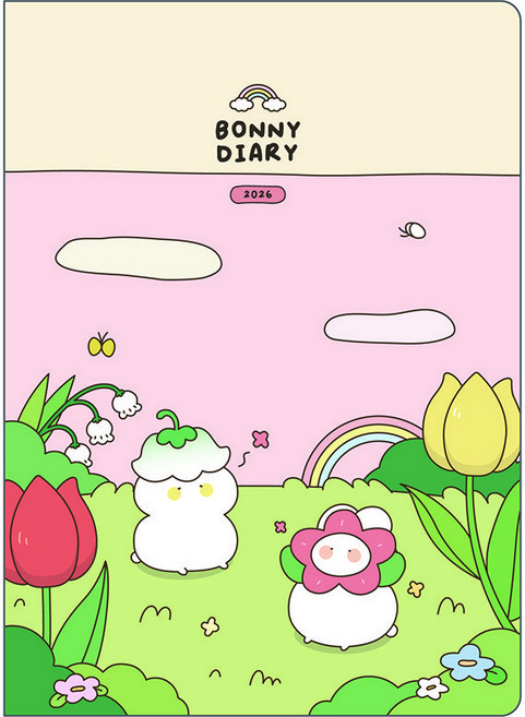 플레플레 2026 보니 다이어리, 5. 가든 핑크