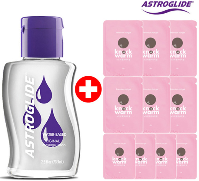 아스트로글라이드 오리지널 젤 캡용기형 73.9ml + 휴대용 4ml x 3p 세트, 1개, 74ml