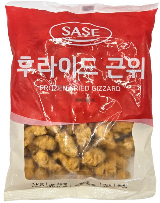 (무)(냉동)사세통상 후라이드근위(냉동 1Kg, 5개