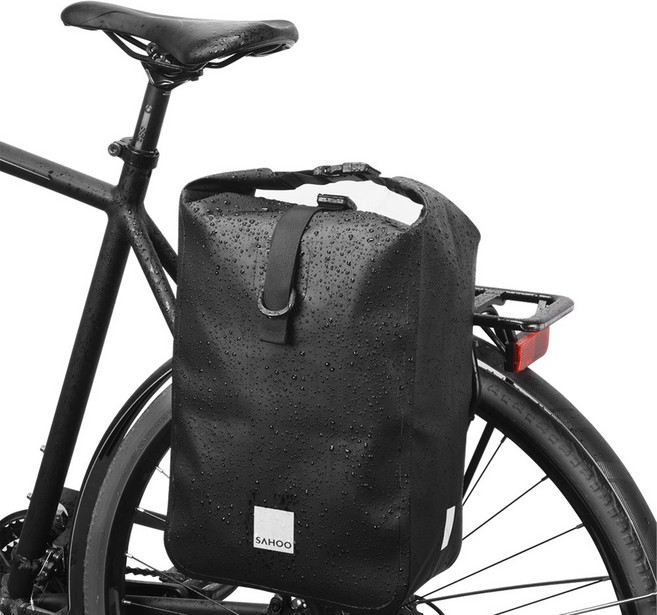 바이크랩 방수 자전거가방 짐받이 가방 10L 패니어 투어백 142096, 단품, 1개