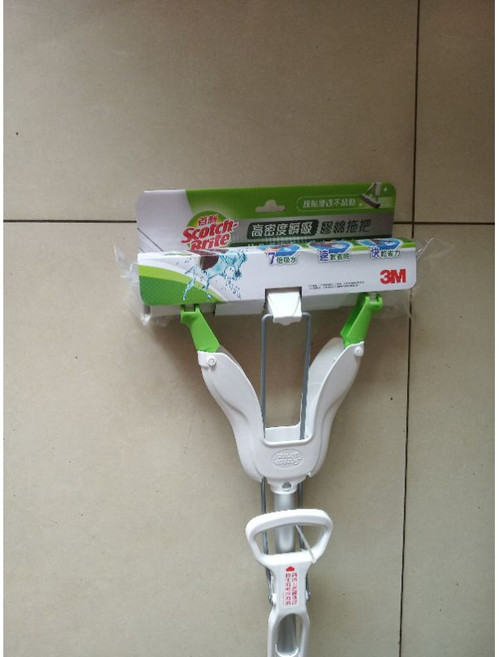 3M 百利高密度瞬吸膠棉拖把, 1個