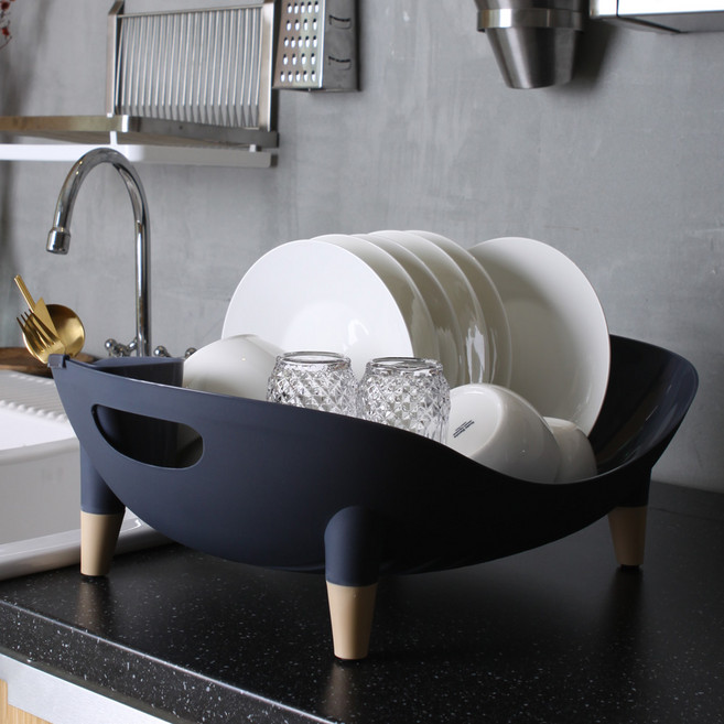 셰프웨어 식기건조대 / 그릇 선반 싱크대 식기건조기, 딥블루