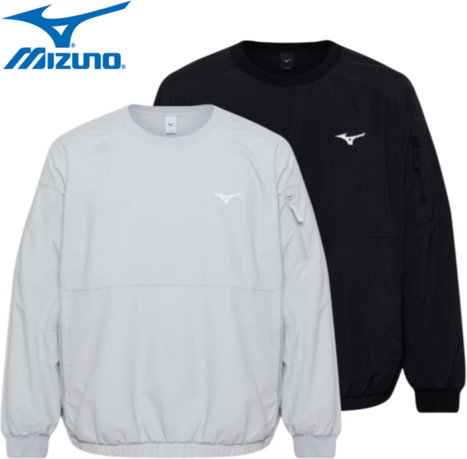 [매장발송]미즈노 남녀공용 우븐 긴팔 맨투맨 축구 풋살 런닝 운동 가볍고 편안한 상의