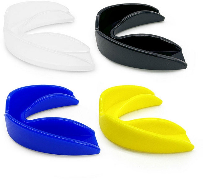 주니어 복싱 스포츠 마우스피스 이갈이 아동용 스포츠 마우스가드, 크리어, 1개