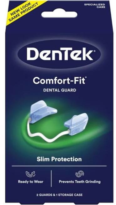 덴텍 컴포트 핏 치아 보호대 야간 이갈이용 가드 2개입 1팩, 1개 - 쿠팡