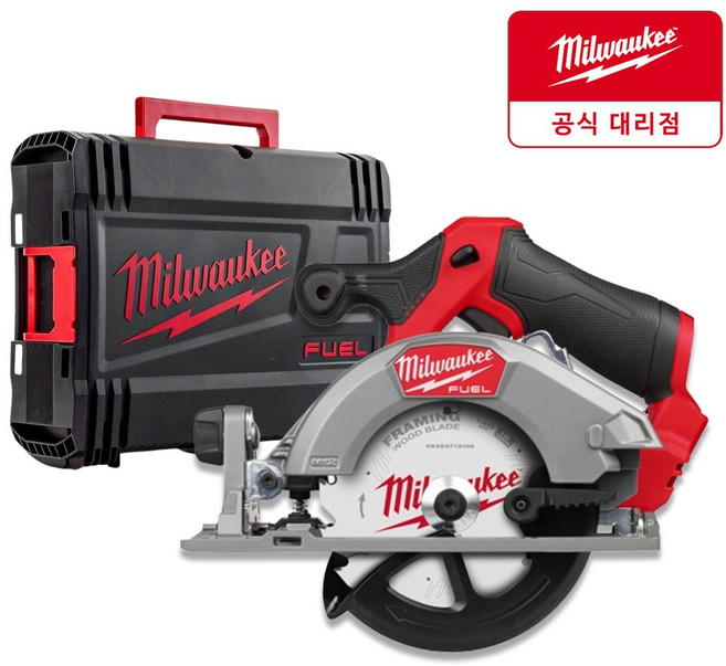 밀워키 M12 FCS442-0X 충전 FUEL 원형톱II 12V 본체 케이스포함, 1개