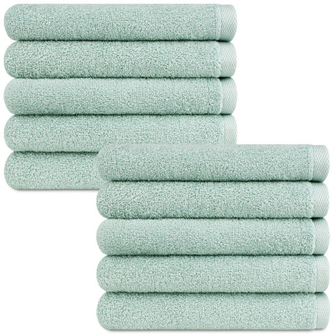 송월타월 라이트무지40 30수 130g, 민트, 10개