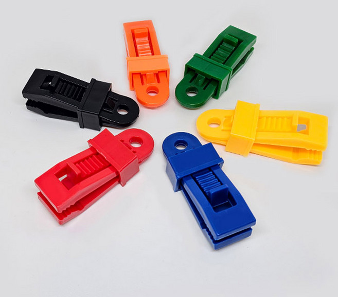 타프클립 텐트집게 천막 캐노피 고정클립 스토퍼 캠핑용품 10p, 검정