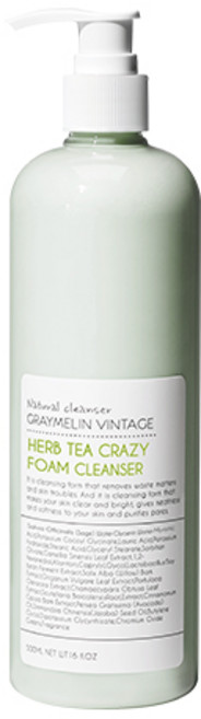 그레이멜린 크레이지 대용량 클렌저 500ml 4종 택1 클렌징 폼 허브티, 1개