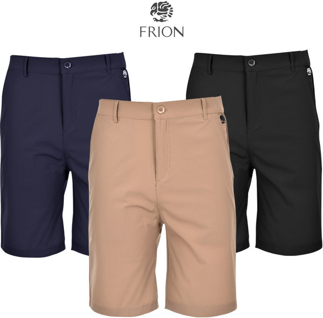 [FRION] 프라이언 허리밴드 여름 쿨 반바지 3종택1