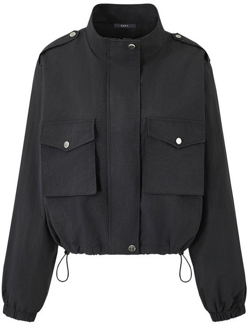 지지피엑스 데일리 반하이넥 스트링 집업 자켓 GQAJK006D