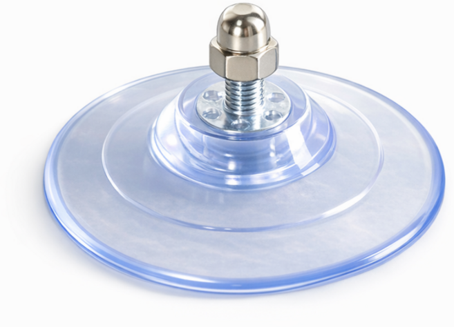 슈프렌 고양이 해먹 전용 교체용 흡착컵 강력 고정 창문형 흡입컵 흡착판, 1개, 투명