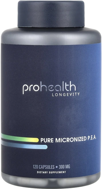 ProHealth Longevity 순수 미분화 PEA 300mg 캡슐 120정, ProHealthLongevity순수미분화PEA300m, 1개 - 쿠팡