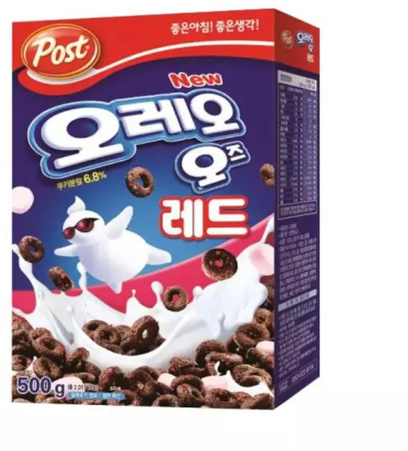포스트 오레오 오즈 레드 500gx6개 cha+82739lM, 6개, 500g