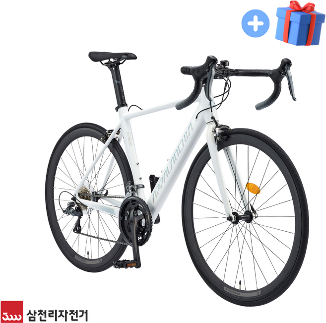 삼천리 2026 700C R16 에어로 로드 사이클 자전거, 블랙