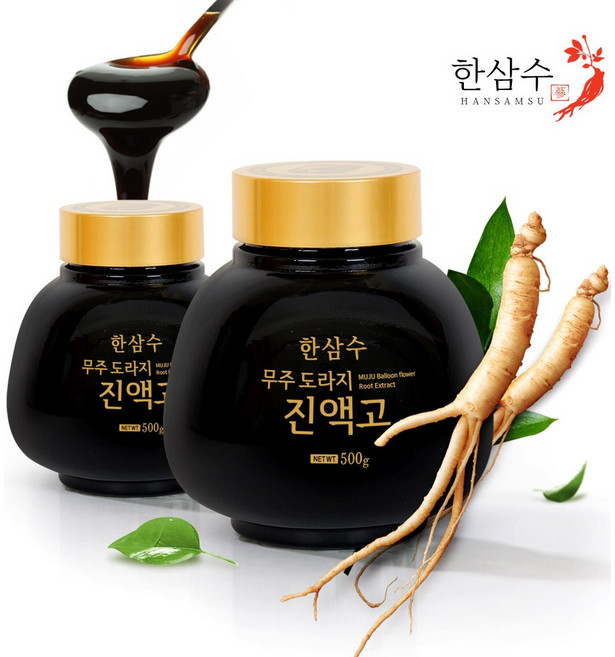 한삼수 무주 도라지 진액고 도라지농축액, 500g, 1박스