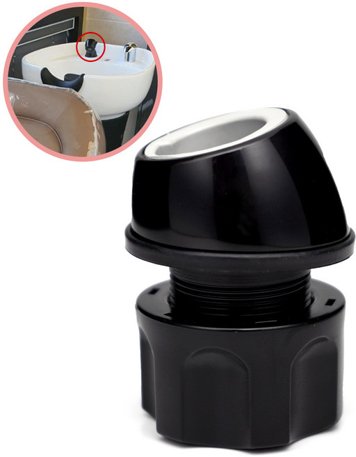 뷰체샴푸대 샤워헤드 거치대, 1개, 블랙