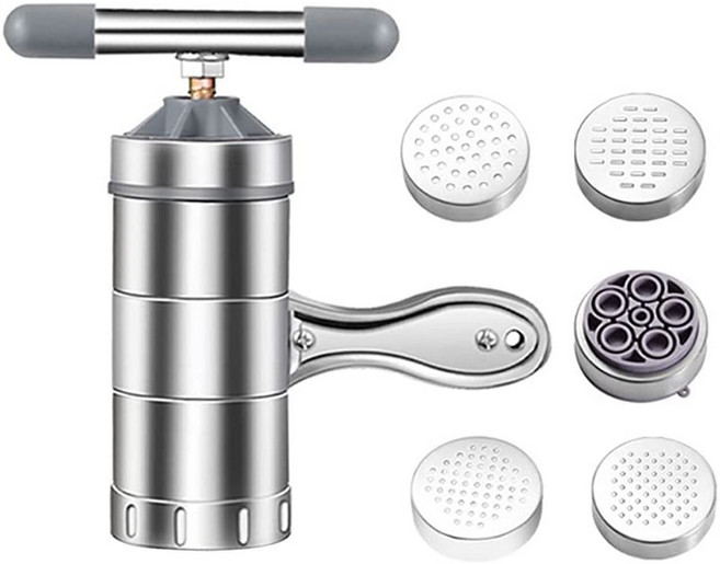 국수 제조 기계 스테인레스 스틸 수동 국수 프레스 기계 파스타 제조업체 국수 금형