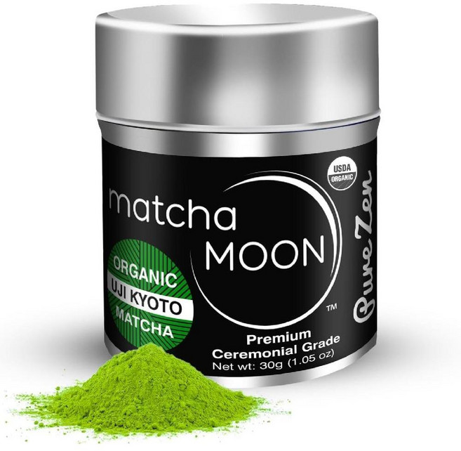 일본 말차 문 matcha moon 녹차 교토 우지 말차 분말 30g, Premium Ceremonial Grade(Pure, 1개, 1개입