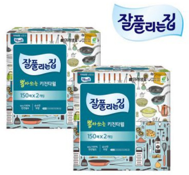 룰루 3겹데코 두루마리휴지 22M 30롤 미래생활