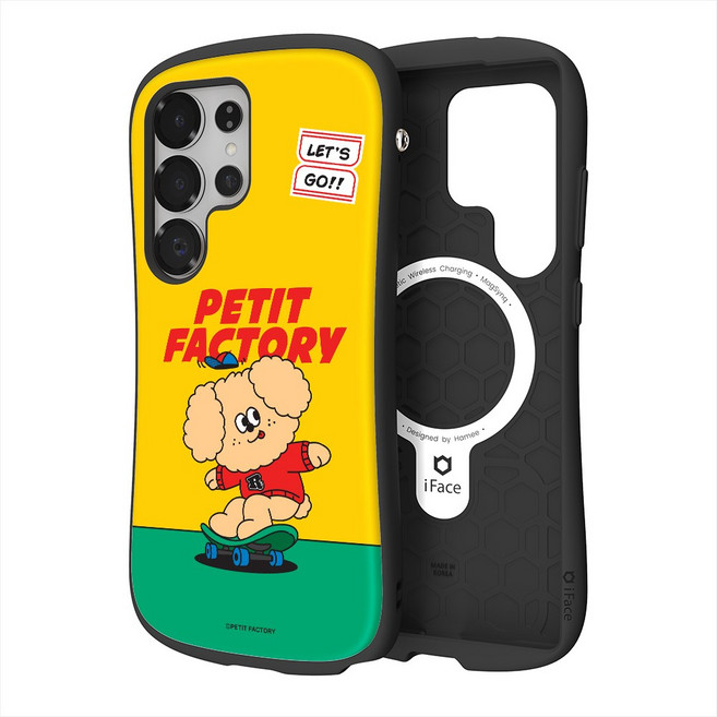 아이페이스 쁘띠팩토리 갤럭시 S25 울트라 퍼스트 클래스 맥싱크 맥세이프 호환 범퍼케이스