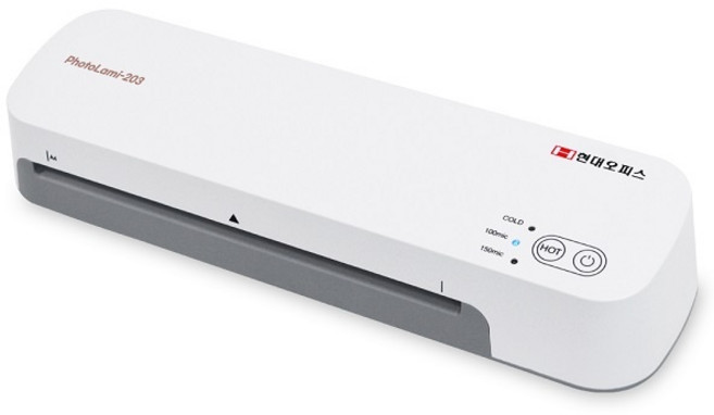 [코팅기] A4코팅기 PhotoLami-203 교구제작 가정용코팅기 2롤러 예열시간90초 자동절전기능, PL-203