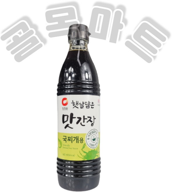 청정원 햇살담은 맛간장 국찌개용, 9개, 840ml