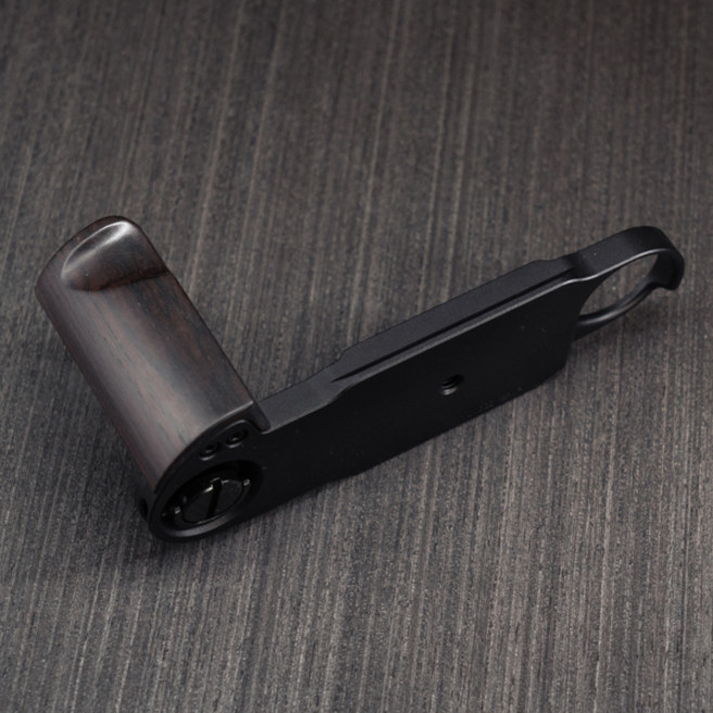 라이카 M1 M2 M3 M4 M4-2 M4-P M6 M6TTL M7 MP MA MD MD2 카메라용 우드 L 핸드 그립 홀더 알카타입 삼각대용 합금 베이스 포함