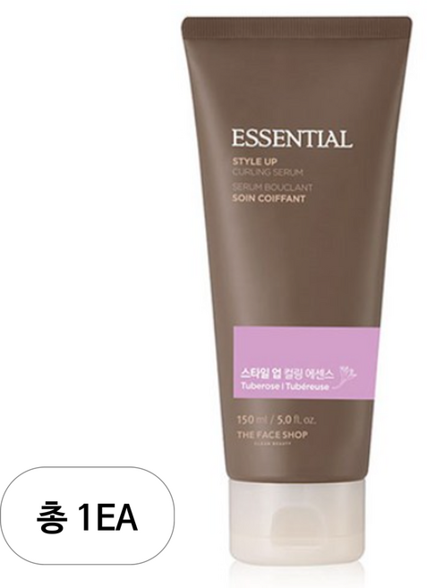 더페이스샵 에센셜 스타일 업 컬링 헤어에센스, 150ml, 1개