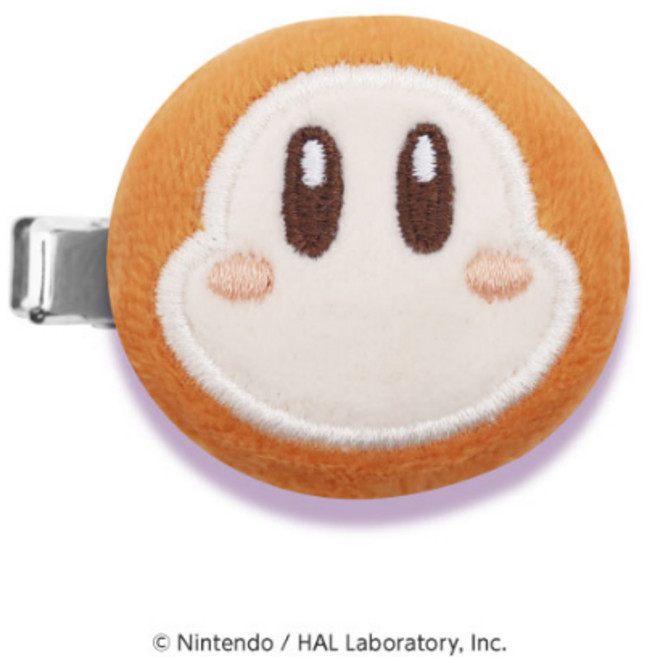 KIRBY 星之卡比 絨毛髮夾