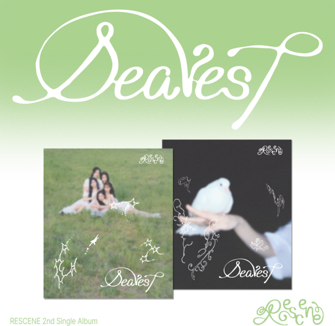 8위 - 리센느 (RESCENE) / Dearest 싱글앨범 2집 (버전랜덤/L200003353)