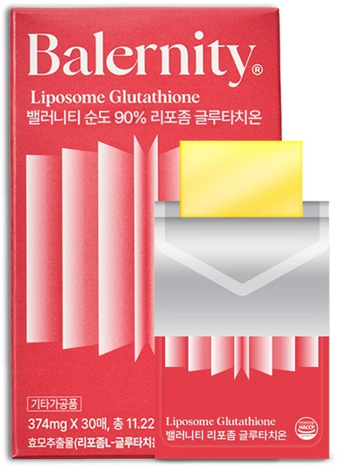 밸러니티 리포좀 글루타치온 필름 30p, 11.22g, 1개 - 쿠팡