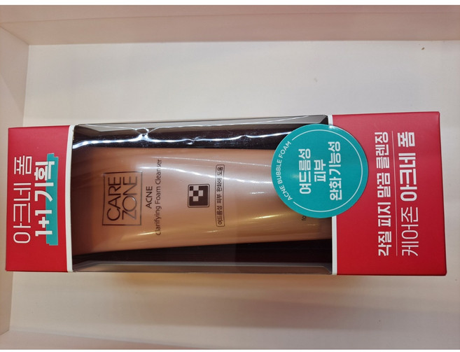 케어존 아크네 클래리파잉 폼 클렌저 더블기획, 1개, 260g