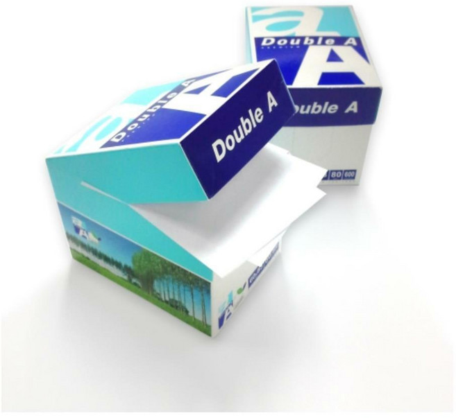 더블에이 메모지 컬러 미니박스 대용량 메모지, 메모지 미니박스 백색 1개