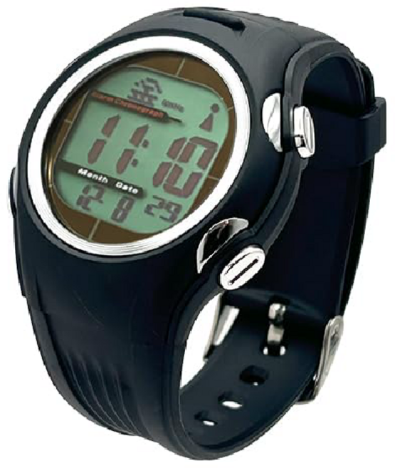 남성용 전파 태양광 방수 아웃도어 손목시계 블랙