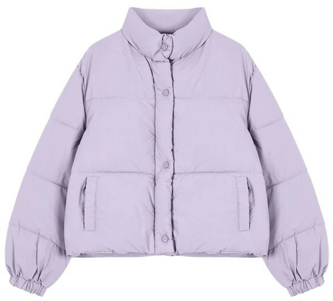 溫暖入冬立領微短版麵包外套（6colors）
