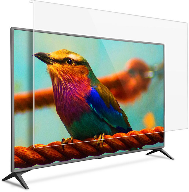 고부기 TV 거치형 블루라이트 차단 필름 시력 보호 필터 파손 방지 화면 보호기, 65인치(1450*849) 블루라이트 차단, 1개, 65인치(1450x849mm)