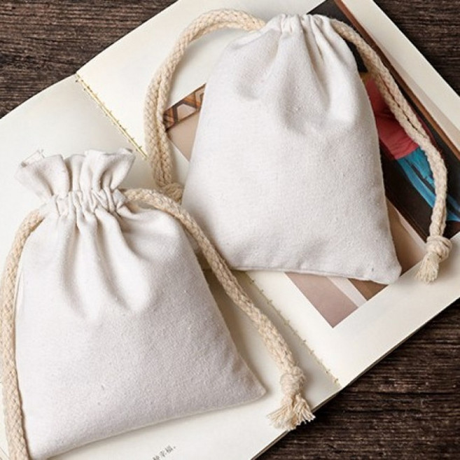 무지 전자담배 생리대 파우치 이너백 더스트백 천 면 광목파우치 복조리 복주머니