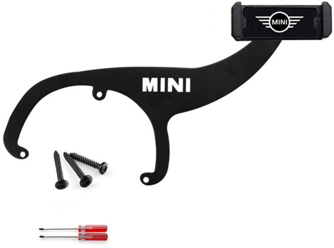 언제나말금 미니쿠퍼 차량용 핸드폰 거치대 휴대폰 거치, R60/R61, 1개