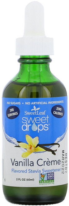 Sweet Leaf 드롭 스위트너 바닐라 크림(Vanilla Cream) 스위트리프 60ml 1팩