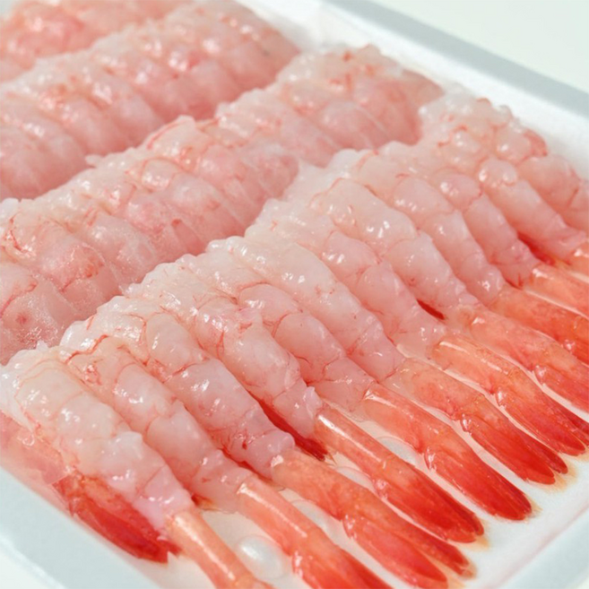 단새우 새우회 횟감용 초밥용 아마에비 오마카세, 1개, 2L 80g(20미)
