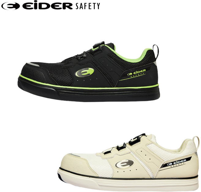 아이더세이프티 SMART 401 BLACK 안전화, 블랙, 1개