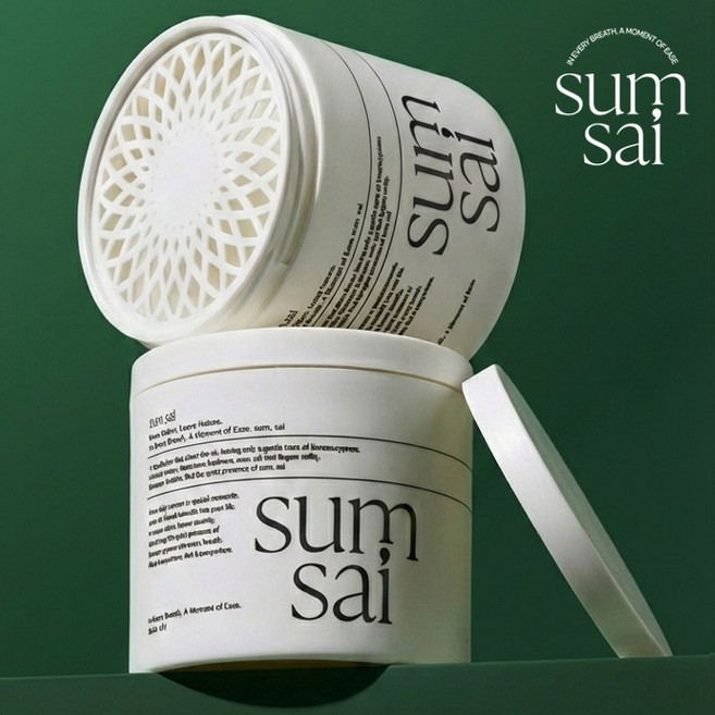 숨사이 편백 실내 탈취제, 300g, 1개