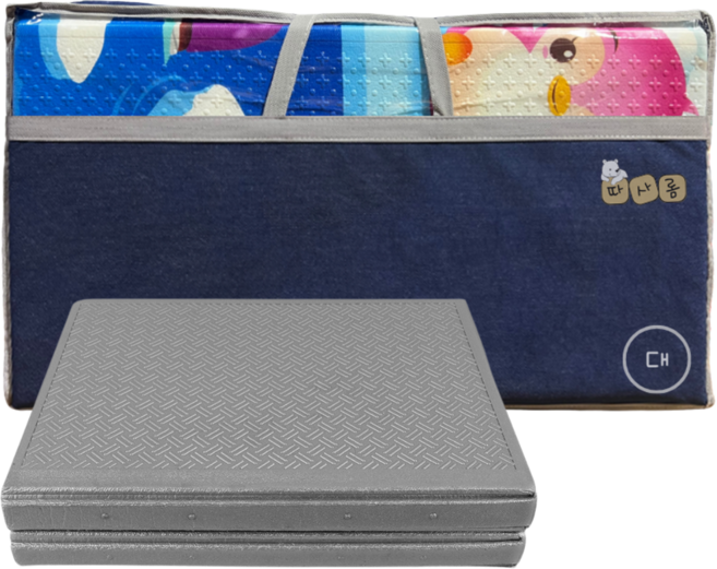 (따사롬) 두꺼운 엠보싱 양면 코팅 보온 단열 텐트 캠핑매트 돗자리 ( 중형 / 대형 / 특대형 ) from 티제이글로벌, 남극펭귄(대형)