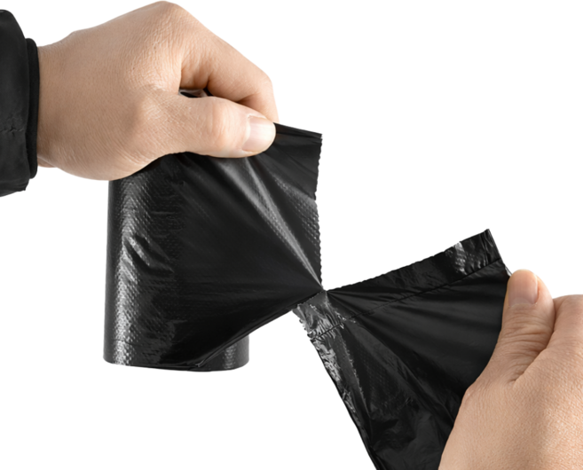 쏨콩 두꺼운 다용도 롤타입 비닐봉투 100매, 1세트, 14L