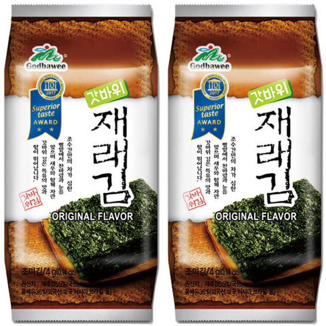 대천갓바위 재래도시락김, 30개